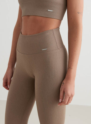 Noa | Naadloze Geribbelde Leggings