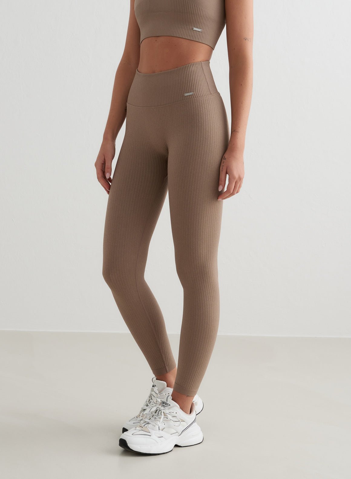 Noa | Naadloze Geribbelde Leggings