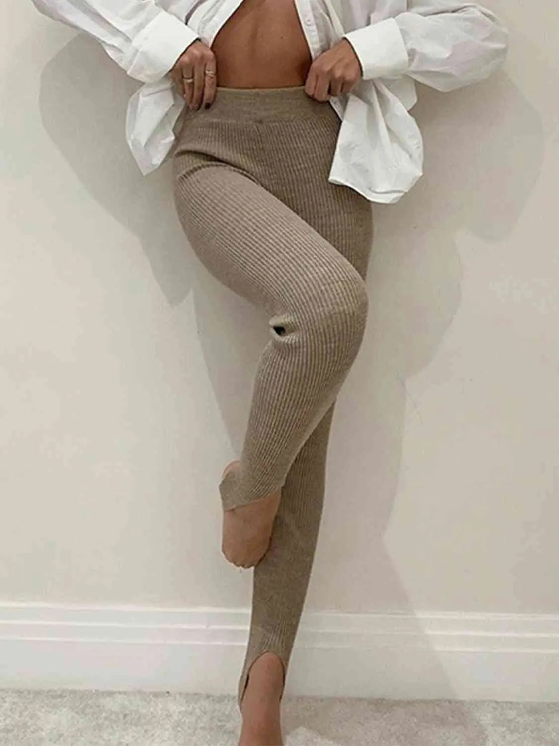 Clara | Geribbelde Mid-Waist-Leggings – Comfort en Stijl voor Elke Dag