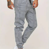 Evert™ Geruite Joggingbroek