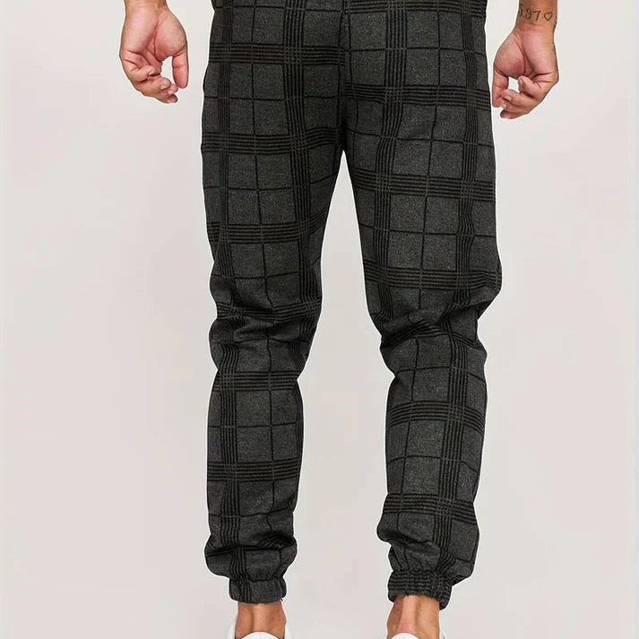 Evert™ Geruite Joggingbroek