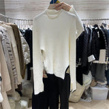 Asymmetrische™ Gebreide Trui | Zachte Brei | Elegant en Modern
