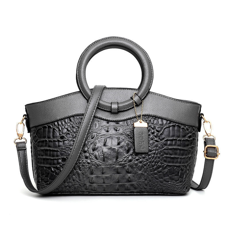 Vesper™ Luxe Handtas met Krokodillenpatroon