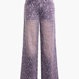 Karoline | Gewassen Wide-Leg-Jeans