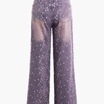Karoline | Gewassen Wide-Leg-Jeans