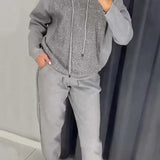 Eileen™ Luxe Tweedelige Lounge Set met Glanzende Accenten