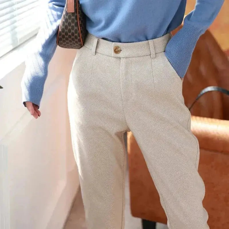 Loes | Dames Wolmix-broek