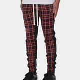 Raaf™ Heren Geruite Skinny Jogger