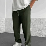 Ribbed Relaxed Fit Trousers