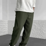 Ribbed Relaxed Fit Trousers