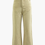 Paulina | Trendy Cord-Hose met Wijde Pijpen