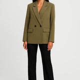 Elegante Blazer met Getailleerde Pasvorm