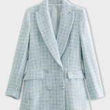 Pietsje | Stijlvolle Tweed Blazer