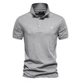James | Tijdloos, smal gesneden herenpoloshirt
