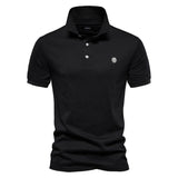 James | Tijdloos, smal gesneden herenpoloshirt