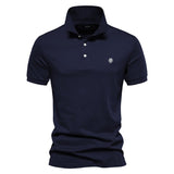 James | Tijdloos, smal gesneden herenpoloshirt