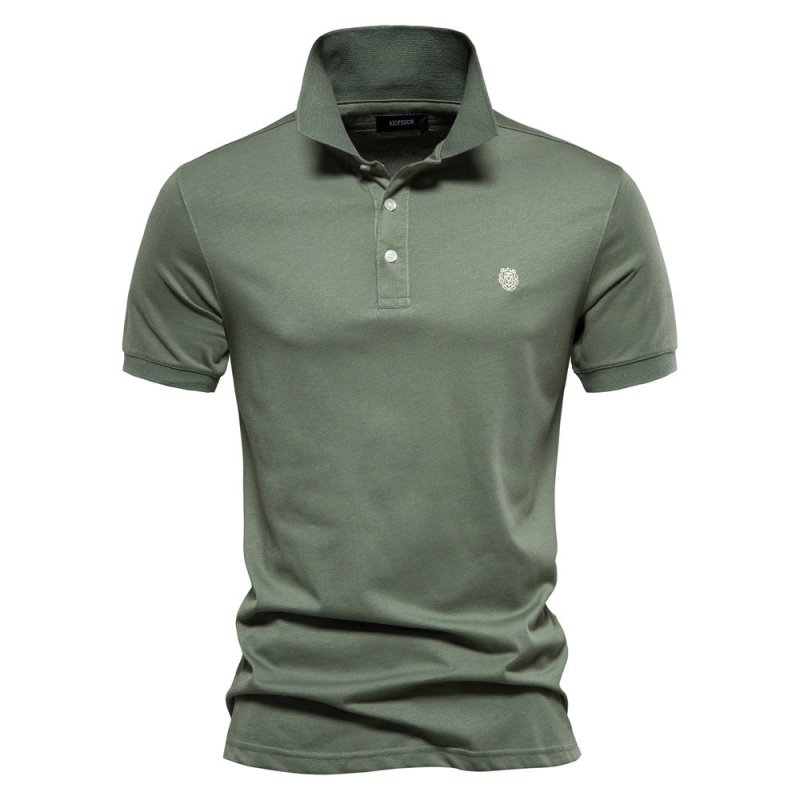 James | Tijdloos, smal gesneden herenpoloshirt