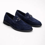 Heren Suède Loafers Gesp Elegant Casual
