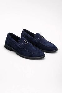 Heren Suède Loafers Gesp Elegant Casual