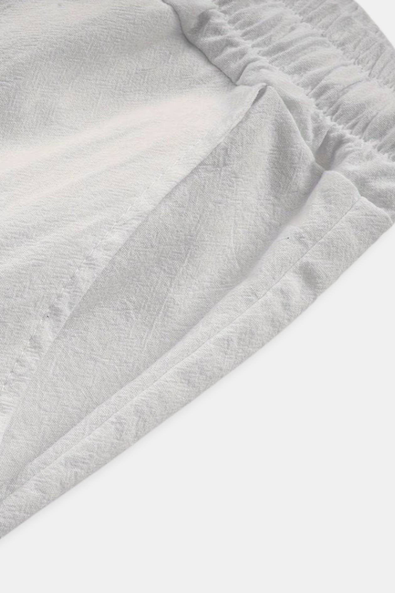 Heren Loungebroek in Wit – Comfort ontmoet Minimalisme