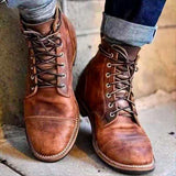 Lex™ Vintage Leren Herenschoenen