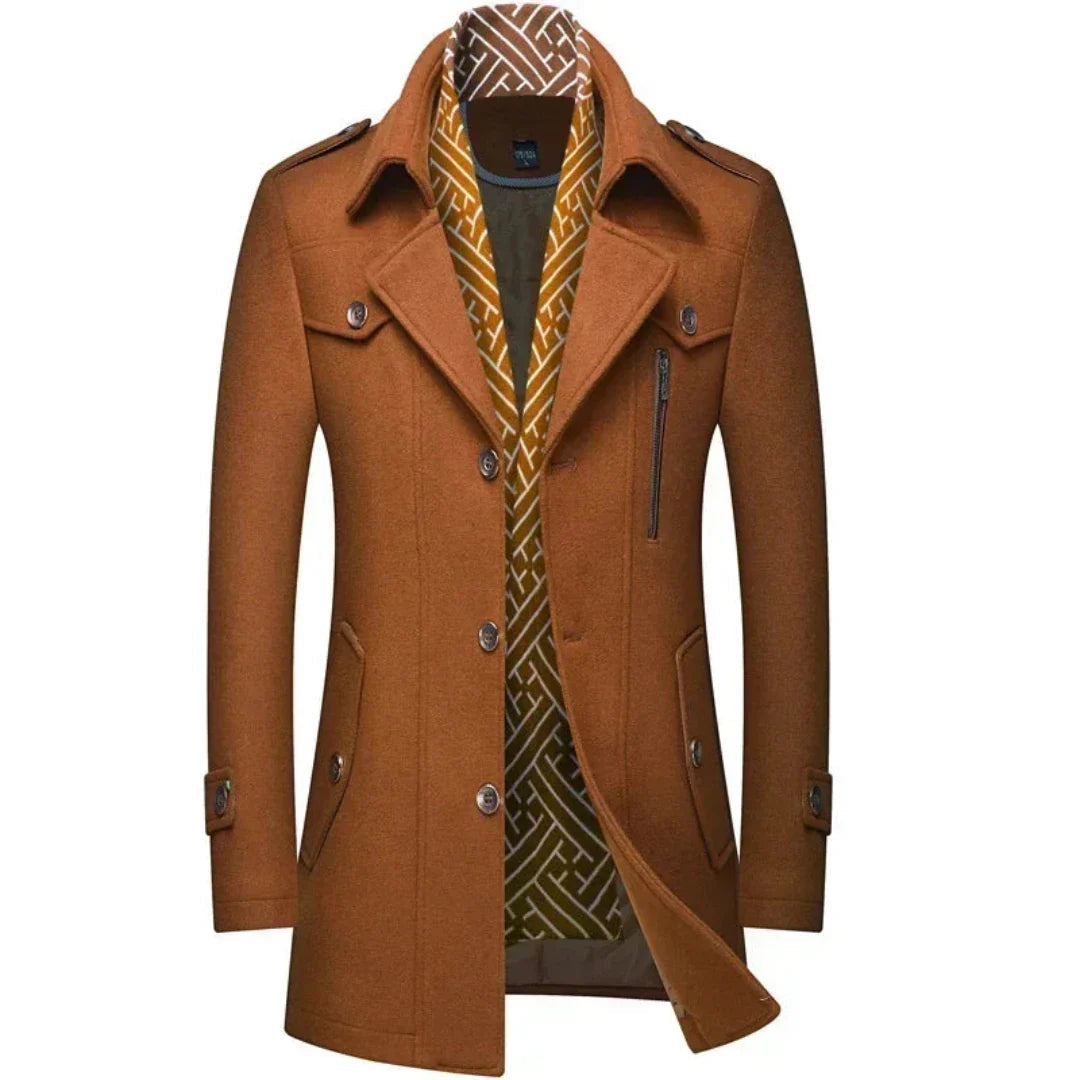 Stijlvolle™ Klassieke Heren Trenchcoat