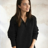 Adrianna™ Chique Half-Zip Trui Vrouw