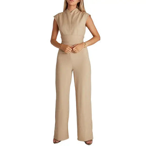 Elegant V-Neck Jumpsuit