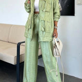 Maaike™ Glinsterende Tweedelige Set