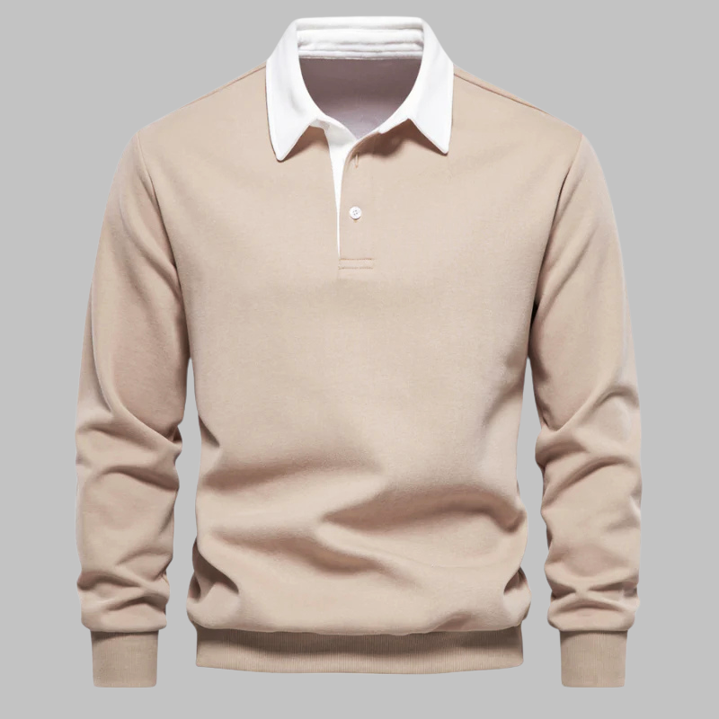 Cornelis™ Klassieke Herensweater met Polokraag