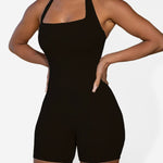 Ava | Halternek-Shorts-Jumpsuit voor Sport & Vrijetijd