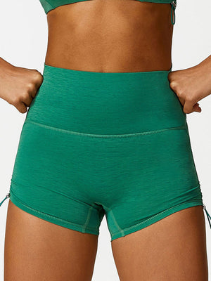 Selina | Verstelbare Hoge Taille Sport Shorts