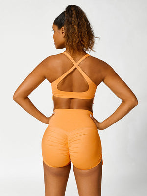 Selina | Verstelbare Hoge Taille Sport Shorts
