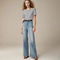 Mia | Comfortabele Jeans met Wijde Pijpen