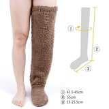 Warme Zachte Overknee Sokken