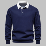 Cornelis™ Klassieke Herensweater met Polokraag
