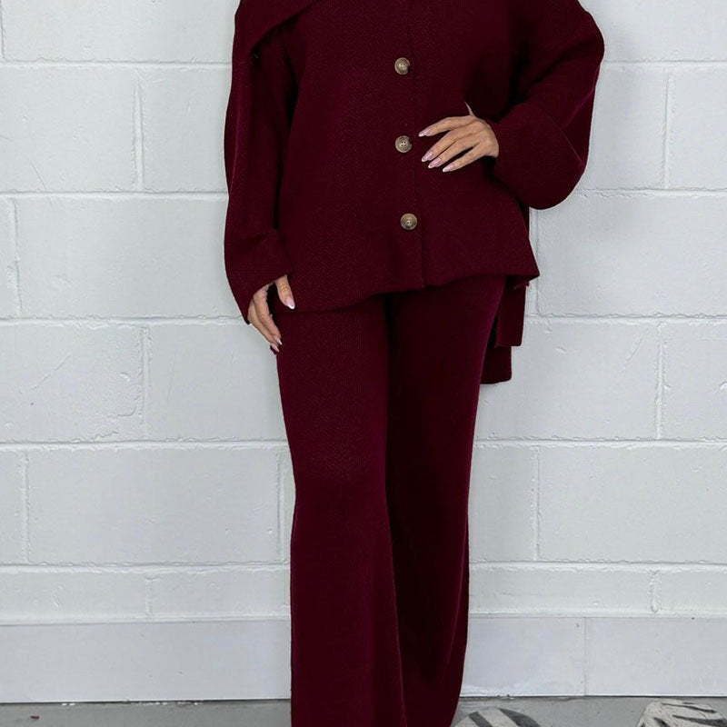 Nina™ Stijlvolle Gebreide Set