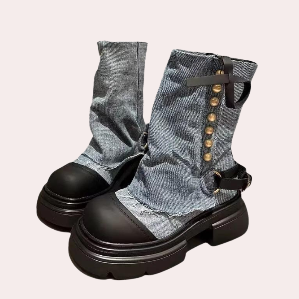 KEONA™ Denim Laarzen voor Winterdagen