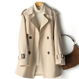 Mheanne Trenchcoat voor Casual Elegantie