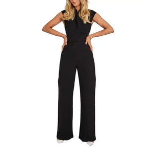 Elegant V-Neck Jumpsuit