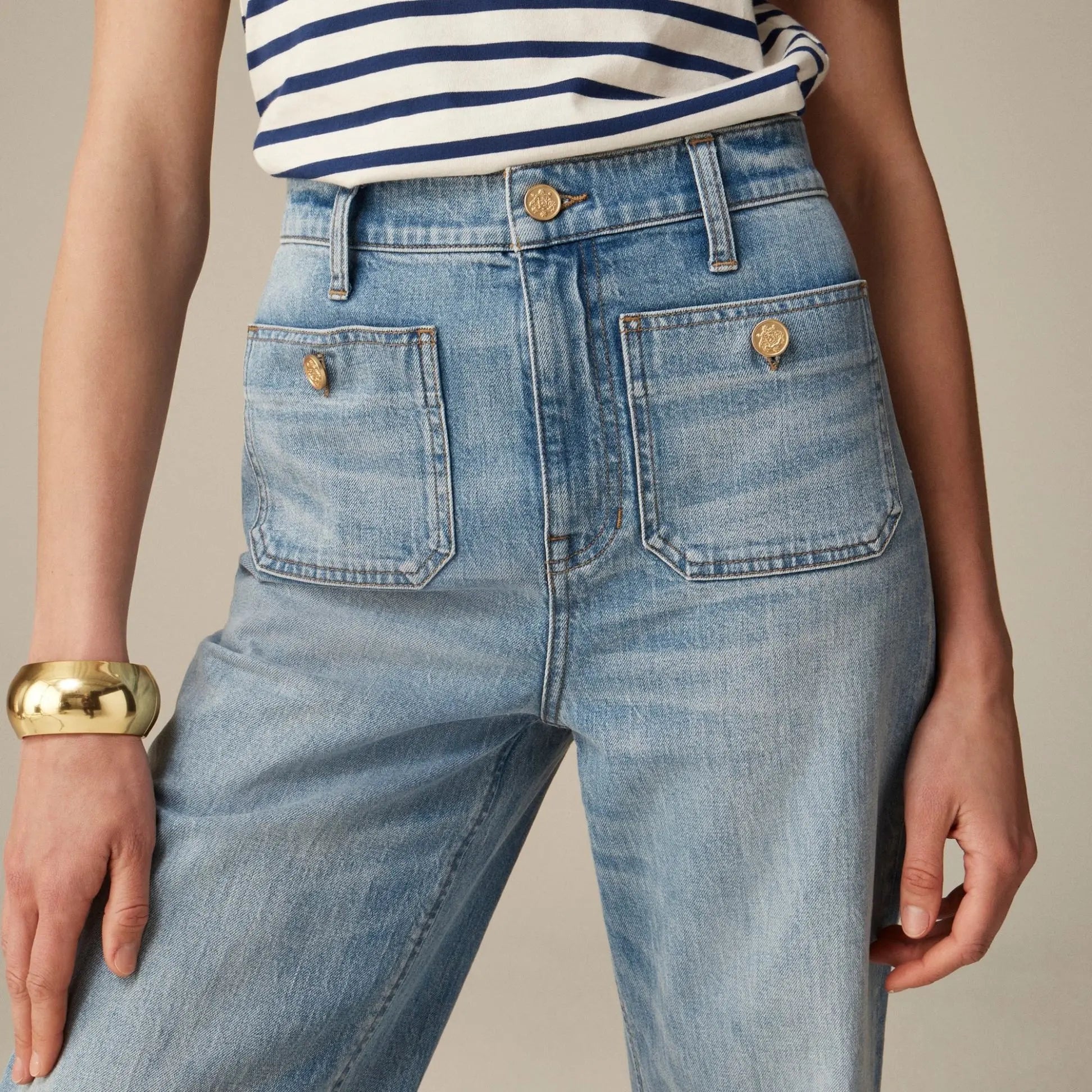 Mia | Comfortabele Jeans met Wijde Pijpen