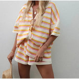 Eline™ Gestreepte set