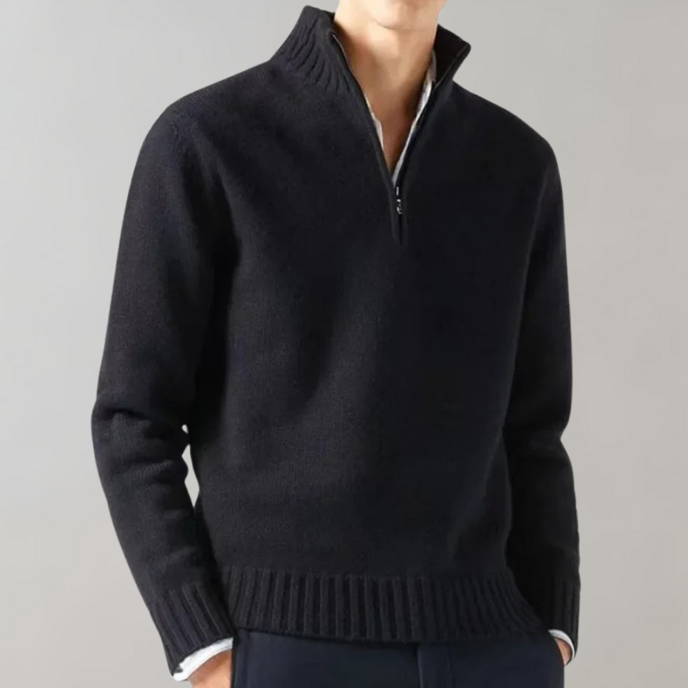 Adam™ Elegante Half Zip Sweater