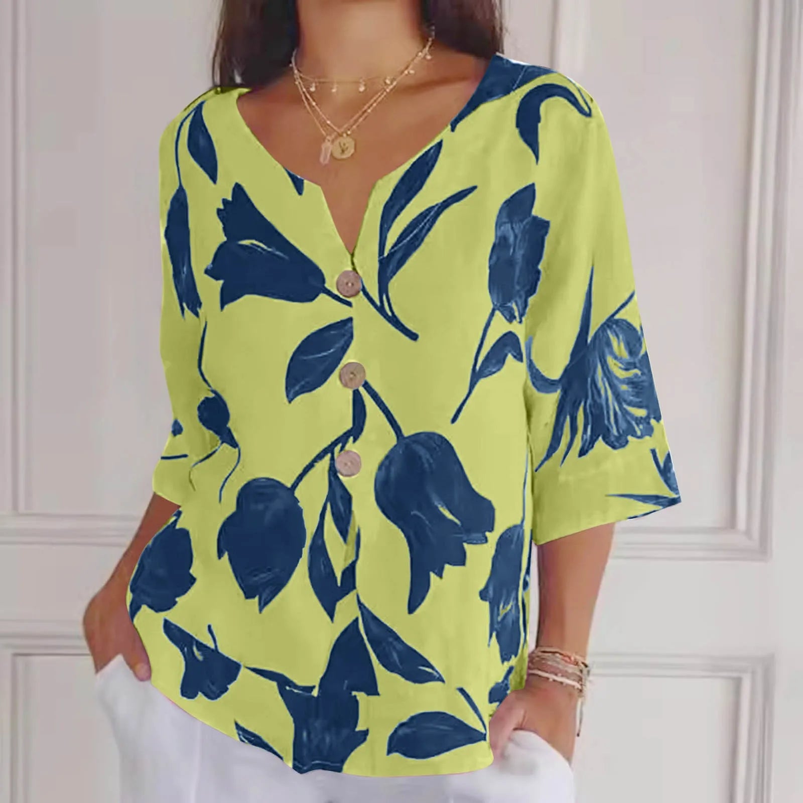 Rosie™ Zomer Bloemenshirt