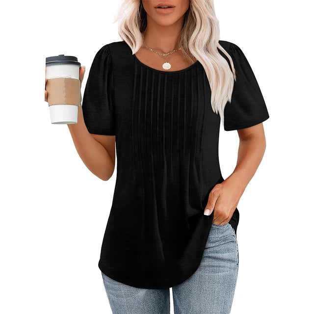 Laura™ Zomerse elegantie T-shirt