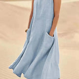 Mila™ Zomerse Mouwloze Jurk