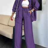 Maaike™ Glinsterende Tweedelige Set