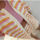Eline™ Gestreepte set