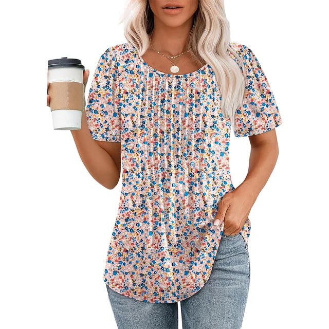 Laura™ Zomerse elegantie T-shirt