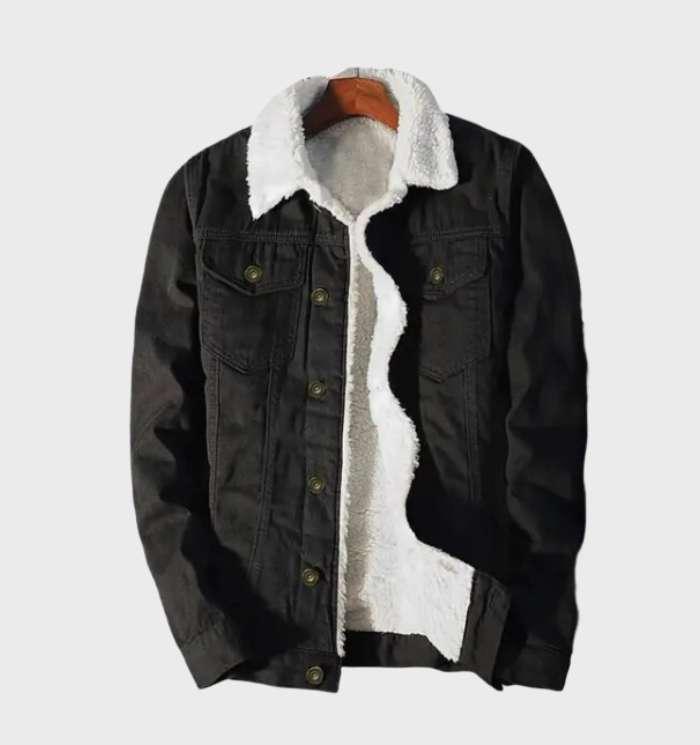 Fleece Voering Denimjack